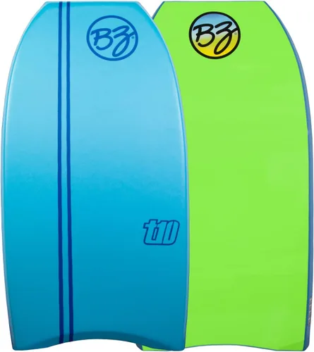 Miniatura 10 de BZ BodyBoards - T-10 Progressive Series Bodyboard - HDPE Slick - Crescent Tail - Núcleo PHUZION - Cubierta de 8 libras