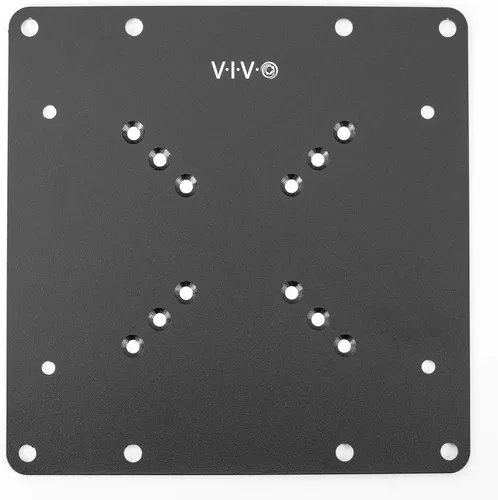 VIVO Placa de Adaptador de Soporte VESA para TV y Monitor de Acero para Pantallas de 23" a 42" | Kit de Conversión para VESA de hasta 200x200mm
