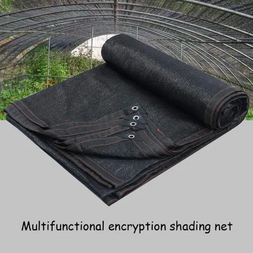 Miniatura 2 de Tela transpirable resistente a los rayos UV, malla de sombra rectangular negra, tasa de sombreado 95 %, para el hogar al aire libre, patio