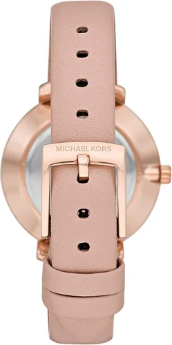 Miniatura 3 de Michael Kors Reloj mini Pyper de acero inoxidable de dos manos para mujer MK1041 - Reloj de acero inoxidable de dos manecillas