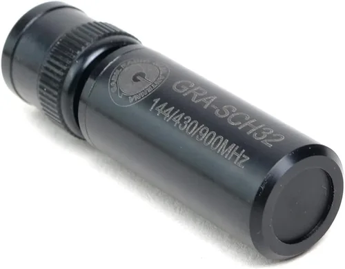 Miniatura 6 de GRA‑SCH32 - Antena portátil de tres bandas con conector BNC 145/435/915 MHz, ultracompacta de 1.9 pulgadas, látigo duradero