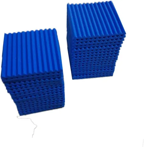 Miniatura 7 de Burdurry Paquete de 50 paneles acústicos insonorizados de espuma de estudio para paredes, paneles de absorción de sonido, paneles de aislamiento