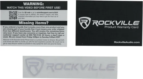 Miniatura 8 de Rockville VS10K52 - Subwoofer para automóvil K5 de 1200 W de 10 pulgadas en recinto ventilado, 2 ohmios, 300 W RMS, construcción de MDF, graves