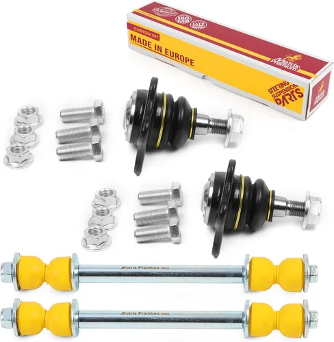 Miniatura 279 de Metrix Premium Chassis Parts - Juego de 4 piezas de articulación de rótula superior y barra estabilizadora delantera para Ford Ranger RWD 1998-2011