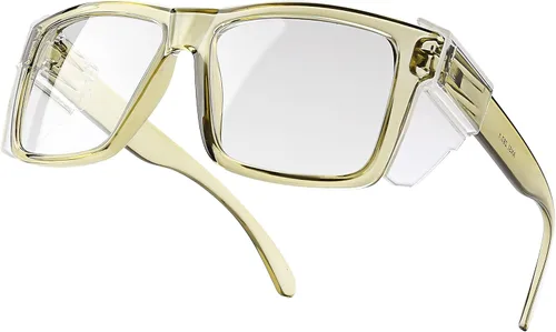 Miniatura 12 de Gafas de seguridad Z87 UV400 protección de luz azul Fotocrómico Durable Trabajo Gafas Construcción Industrial Sitios de trabajo Azul traslúcido