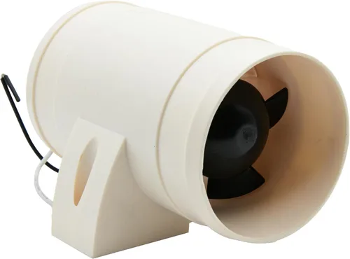 Miniatura 7 de Vinland Marine Soplador de sentina ABS moldeado por inyección Ø3 de diámetro, sistema de 12 voltios, fusible de 2.7 A; 2.5 amperios; 158 CFM