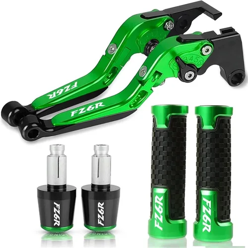 Miniatura 23 de Palancas de embrague de freno de motocicleta para manillar Yamaha FZ6R FZ 6R FZ-6R 2009 2010 2011 2012 2013 2014 2015 2016 2017 (Color : 1)