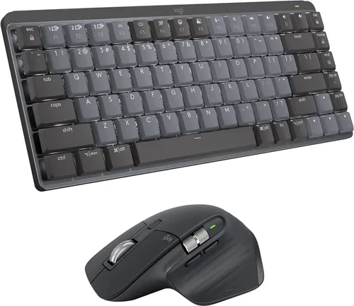 Miniatura 7 de Logitech MX Mechanical Mini - Teclado inalámbrico iluminado, interruptores táctiles silenciosos, retroiluminación, Bluetooth, USB-C, compatible