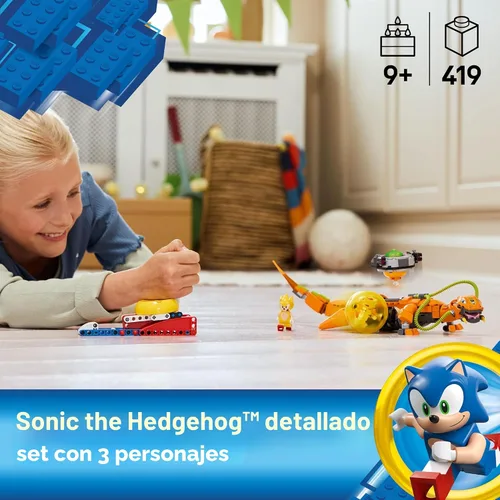 Miniatura 2 de LEGO Sonic The Hedgehog Super Shadow vs. Biolizard, regalo de jugador para niños y niñas, divertido juego coleccionable para niños y fanáticos