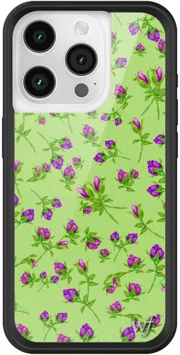 Miniatura 80 de Wildflower - Fundas compatibles con Apple iPhone 15 Pro Protector de goma negro, certificado de prueba de caída de 4 pies, propiedad de mujeres