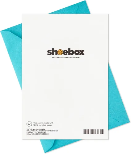 Miniatura 6 de Hallmark Shoebox - Tarjeta de cumpleaños divertida (pizza escolar)