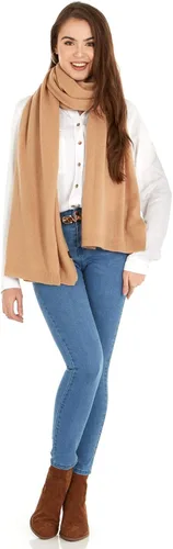 Miniatura 4 de Manio Cashmere Chal cruzado de punto 100% cachemira extra grande bufanda estola