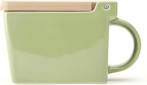 Miniatura 3 de Zero Japan Bee House - Caja de Sal Premium con Tapa Hinoki - Recipiente para Sal Marina y Especias - Elegante Despensa para Encimera de Cocina