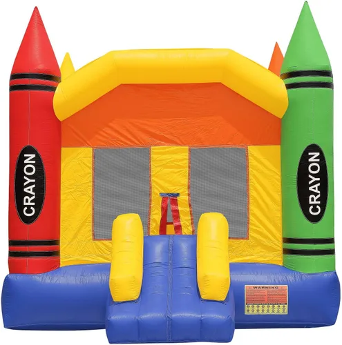 Miniatura 3 de Casa inflable de saltar de alta calidad creyón rebotante de grado comercial con soplador.