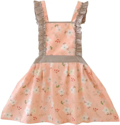 Miniatura 10 de CRB Fashion Delantal infantil para cocinar y hornear Para niños pequeños, niñas, preciosos delantales de chef de cocina