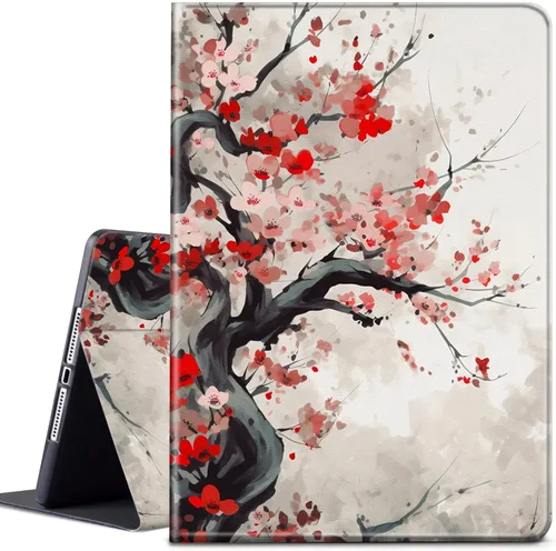 Miniatura 56 de Funda para tablet Kindle Fire 7 2019/2017 lanzamiento 9ª/7ª generación 7 pulgadas, ligera, protectora de piel sintética, cubierta inteligente