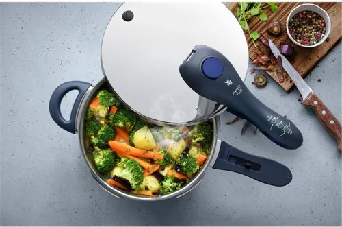 Miniatura 7 de WMF Perfect Plus - Juego de cacerola a presión apilable de 2 piezas