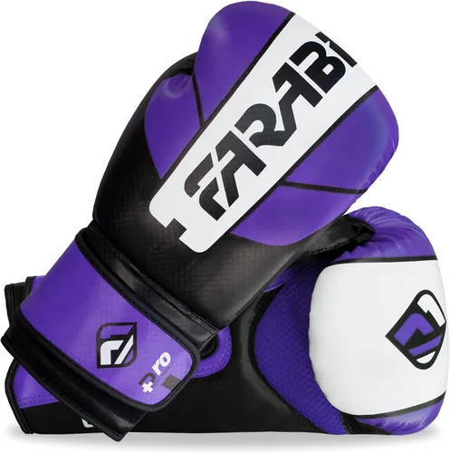 Miniatura 3 de Farabi Pro Safety Tech Fighter MMA, Muay Thai Training Sparring Boxing Kickboxing Guantes Guantes de boxeo