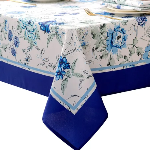 Miniatura 17 de EHouseHome - Mantel para interior y exterior, resistente al agua, tela de poliéster Babala