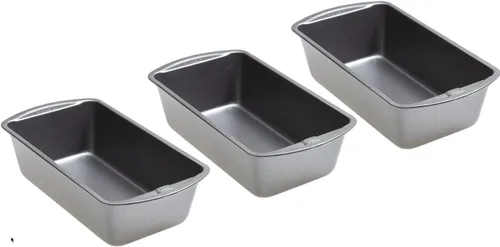 Miniatura 7 de Good Cook 4026 Bakeware nonstick, 9 x 5 pulgadas, gris