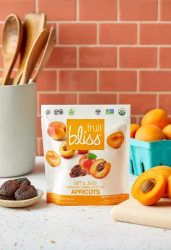 Miniatura 5 de Albaricoques turcos sin sulfatar – Bocadillos orgánicos de frutas secas de albaricoques – Snacks saludables para aperitivos sobre la marcha