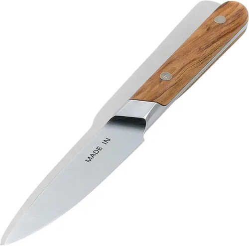 Miniatura 8 de Made In Cookware - Cuchillo de pelar de 4" Francia - Mango negro de trufa de espiga completa