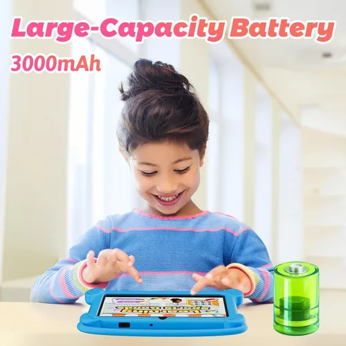 Miniatura 7 de Tablet para niños DIGITHINK de 7 pulgadas 3-9 con estuche protector, 4GB (2GB+2GB Expand) RAM 32GB ROM, tabletas para niños pequeños, dispositivo