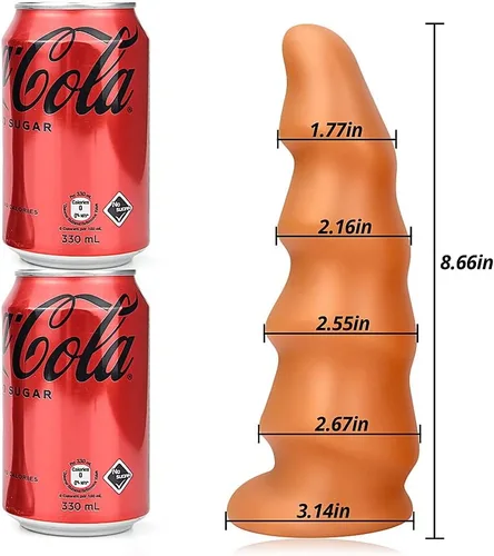 Miniatura 2 de Tapón anal anal de silicona líquida, juguetes sexuales ultra suaves, entrenador anal tapones anales dilatador de ano flexible, enchufe anal