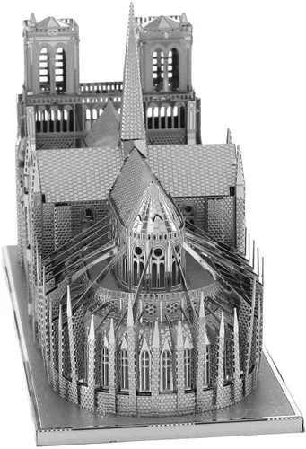 Miniatura 6 de Kit modelo 3D de metal de la catedral de Notre Dame de Iconx de Fascinations