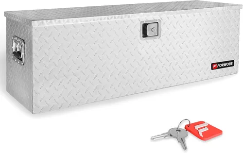 Miniatura 22 de FORWODE - Caja de herramientas de 48 pulgadas para cama de camión, de aluminio para camioneta, caja de herramientas para RV, cajas de herramientas