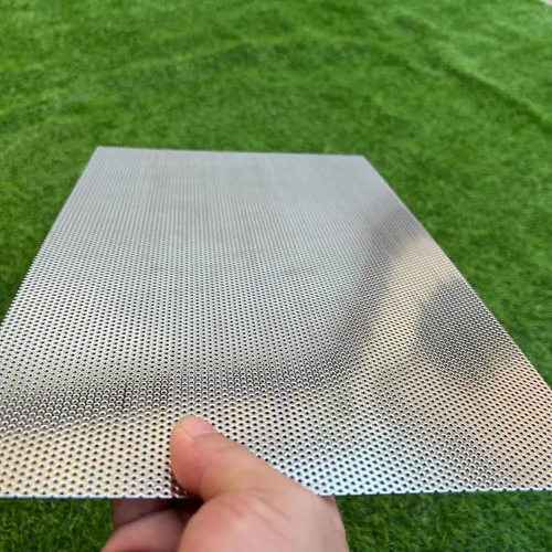 Miniatura 18 de Hojas de Metal Perforadas - Hojas Expandidas y Perforadas - Hoja de Acero Inoxidable Perforada - 20GA Agujero de 0.06 Pulgadas (aprox. 1.5mm) 11.8