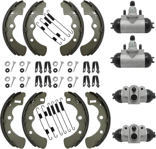 Miniatura 2 de M MATI Cilindro de rueda Zapata de freno delantera trasera todo para Kawasaki Mule 3000 3010 3020 4000 4010 KAF620 KAF950 Diesel 2001-2021