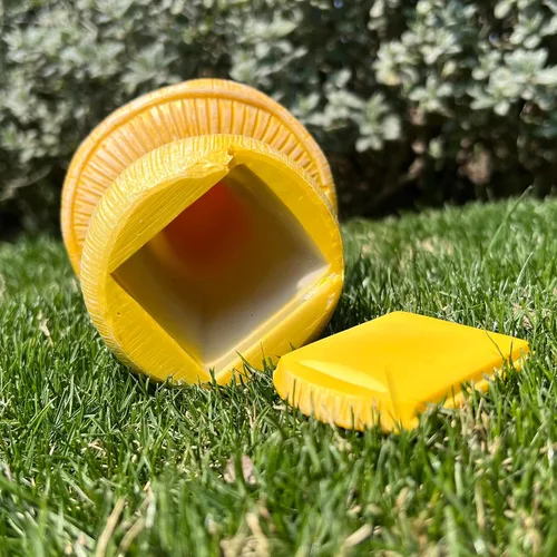 Miniatura 5 de Ocultador de llaves de hongo – Caja de llaves oculta para exteriores, resistente a la intemperie, estatua de jardín de resina con compartimento