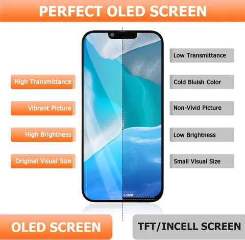 Miniatura 4 de AGCUT OLED para Samsung Galaxy A50 Reemplazo de pantalla para pantalla Samsung A50 Digitalizador SM-A505F SM-A505G/DS SM-A505U Reemplazo de pantalla