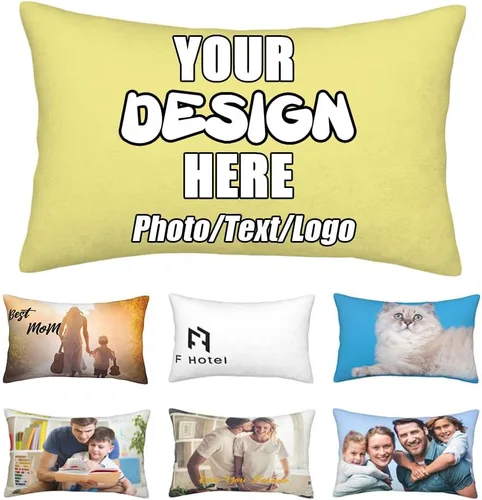 Miniatura 22 de Funda de almohada decorativa personalizada con foto de pareja, funda de cojín decorativo personalizada, fundas de almohada personalizadas