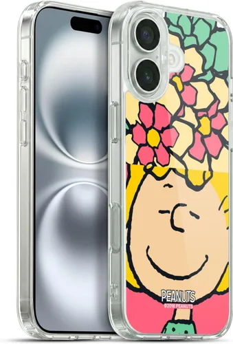 Miniatura 128 de Head Case Designs Funda de gel con licencia oficial de Peanuts Snoopy & Woodstock Halfs and Laughs [protección de grado militar] compatible