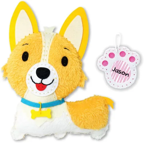 Miniatura 4 de C.S. Kids Magic World - Kit de costura personalizado para niños, My Sewing Pals (cachorro/conejo/gatito), regalos de artes y manualidades, kit