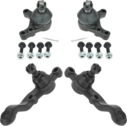 Miniatura 238 de TRQ Juego de juntas esféricas delanteras superior e inferior para lado del conductor y del pasajero Compatible con Acura TL 2009-2014 Acura TSX