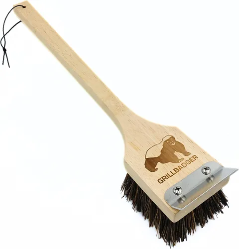 Miniatura 9 de El cepillo original no metálico para parrilla al aire libre Cepillo de limpieza de barbacoa resistente al calor de alta temperatura Limpiador