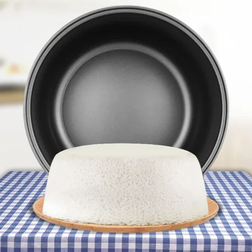 Miniatura 8 de Housoutil Olla de arrocera interior de repuesto para olla de cocina, revestimiento antiadherente, recipiente de cocción de arroz, tanque