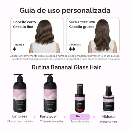 Miniatura 4 de 2-en-1 Perfume de cabello coreano en aceite y suero con aceite de argán marroquí y 12 aminoácidos para cabello seco, dañado, brillo de vidrio