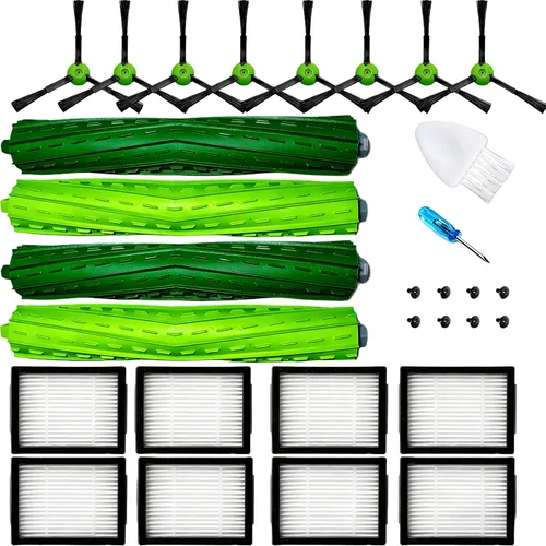 Miniatura 11 de Bolsas antipolvo de repuesto para iRobot Roomba All Series 104 2 en 1 105 106 Vac,Plus 405, 505 Combo, Essential 2 Q052, Max 705 Vac desechables 12