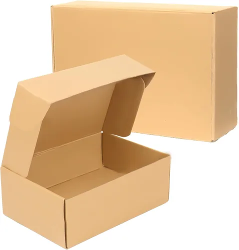 Miniatura 19 de Paquete de 30 cajas de envío pequeñas de 6 x 4 x 1.6 pulgadas, cajas de cartón corrugado rosa para embalaje, envío y correo para pequeñas empresas