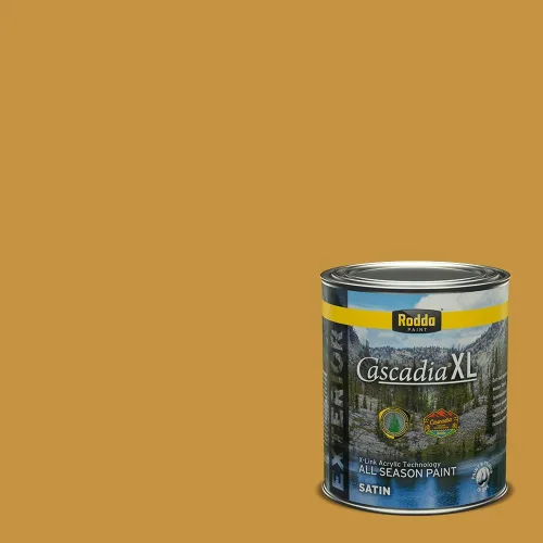 Miniatura 78 de Rodda Paint CASCADIA XL Pintura e imprimación satinada exterior en uno, cuarto de galón, resistencia industrial