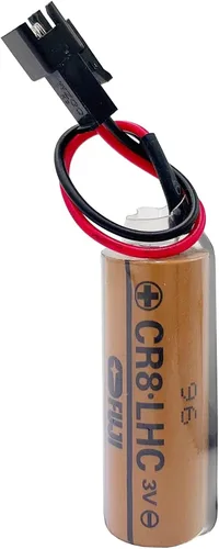 Miniatura 2 de Paquete de 2 repuestos de batería de litio de 3 V 2600 mAh para Fuji FDK CR8.LHC 17450 Toto CR8-LHC fuente de alimentación de reserva de memoria
