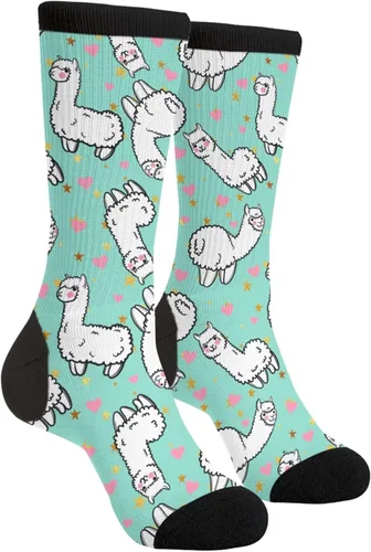 Calcetines de vestir de pato novedosos calcetines casuales a media pantorrilla, divertidos calcetines lindos para mujeres y hombres