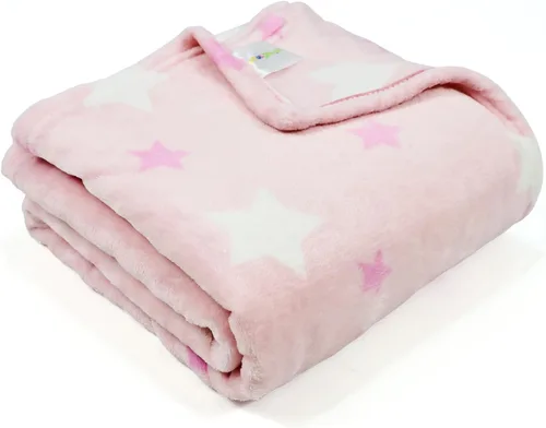 Miniatura 10 de Manta de cereza para niños, 50 x 60 pulgadas, suave y acogedora manta azul a cuadros para niñas y niños pequeños, ideal para decoración del hogar