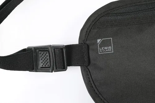 Miniatura 6 de Lewis N. Clark Cintura de lujo, Negro -, Cartera Rfid