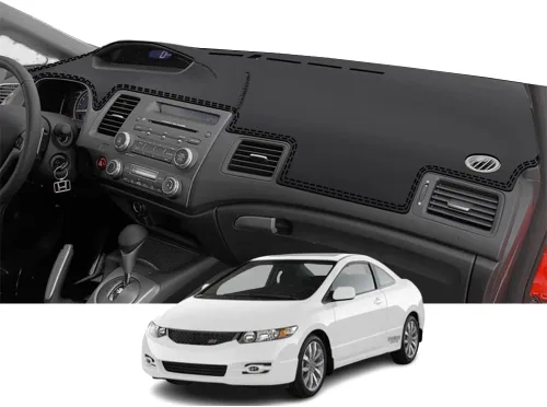 Miniatura 19 de Accesorios Interiores Personalizados para Honda 10th Civic 2016 2017 2018 2019 2020 2021 Cubierta de Tablero Alfombrilla Cubiertas de Tablero Reduce