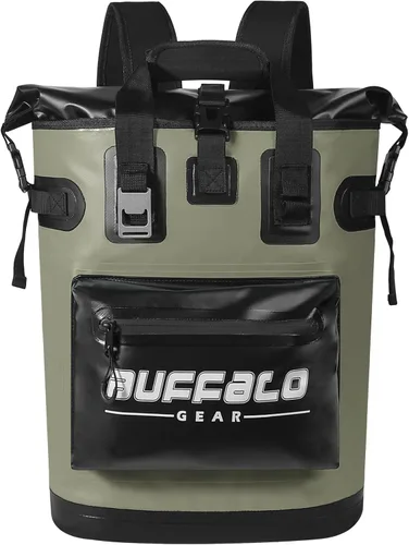 Miniatura 9 de Buffalo Gear Mochila enfriadora de 18 L, 30 L, a prueba de fugas, para camping, enfriador, enfriador, para picnic, playa, senderismo, parque, pesca